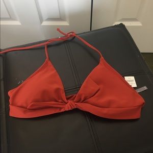 Orange Bikini Top