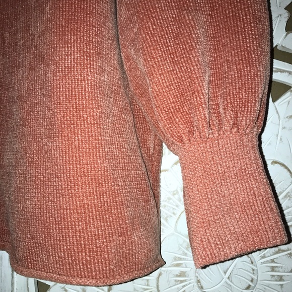 zara ballon sleeve corduroy sweater - Picture 2 of 4
