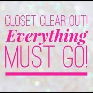 Everything must go!!