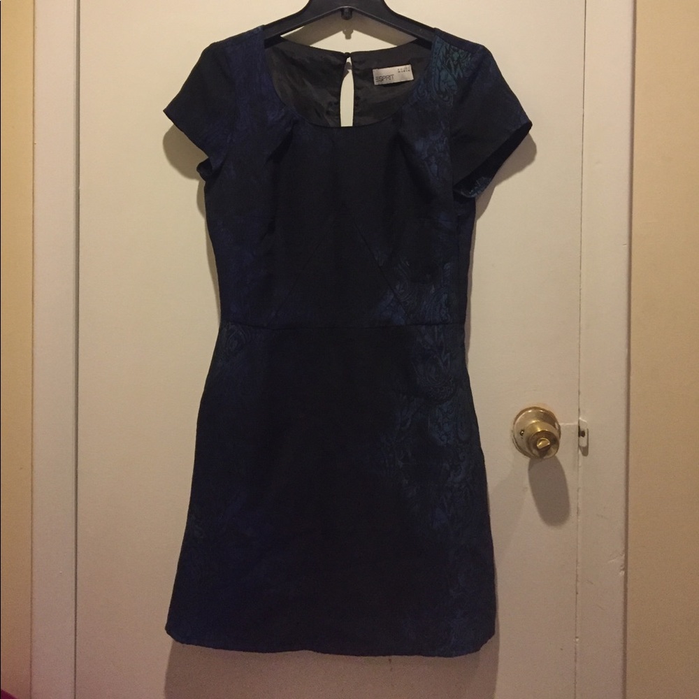 Blue dress
