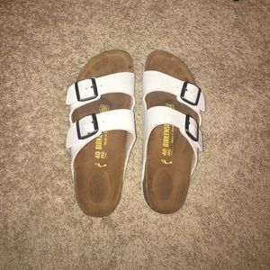 White Birkenstocks