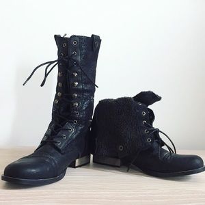 Lace Up Boots