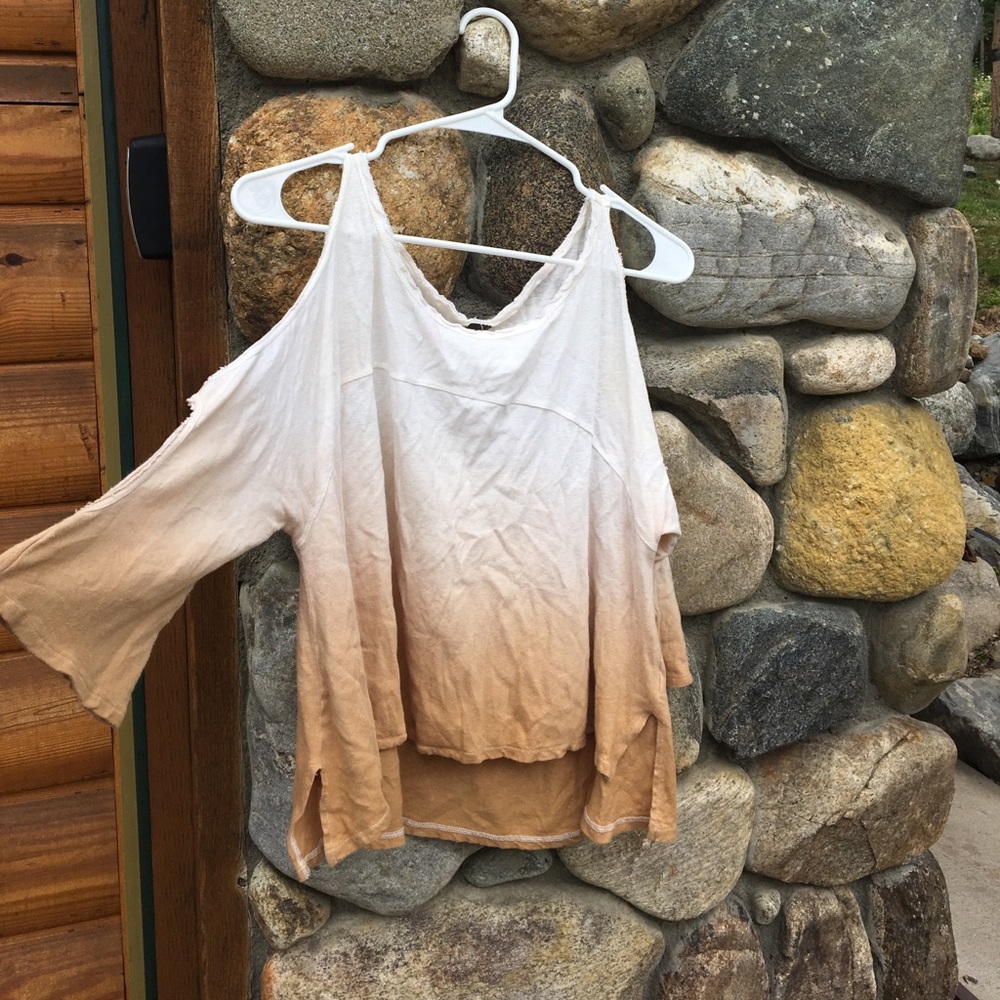 Free People tie dye tee