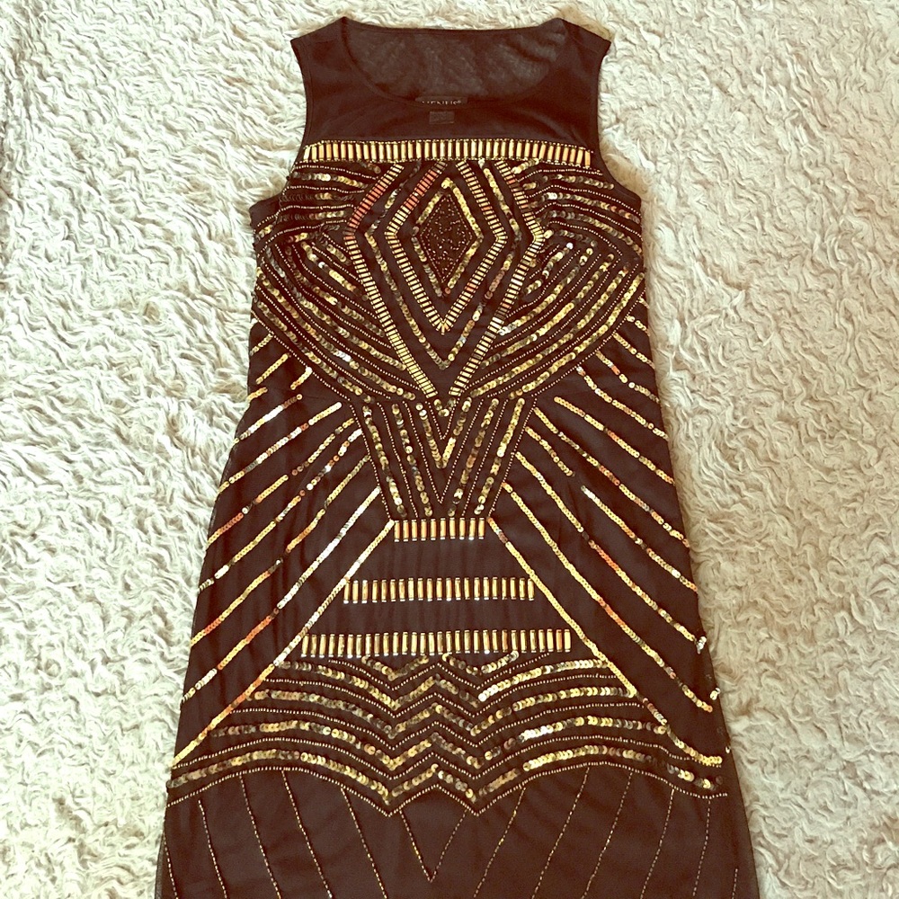EMBELLISHED DRESS