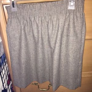 POPULAR‼️‼️J crew gray short skirt