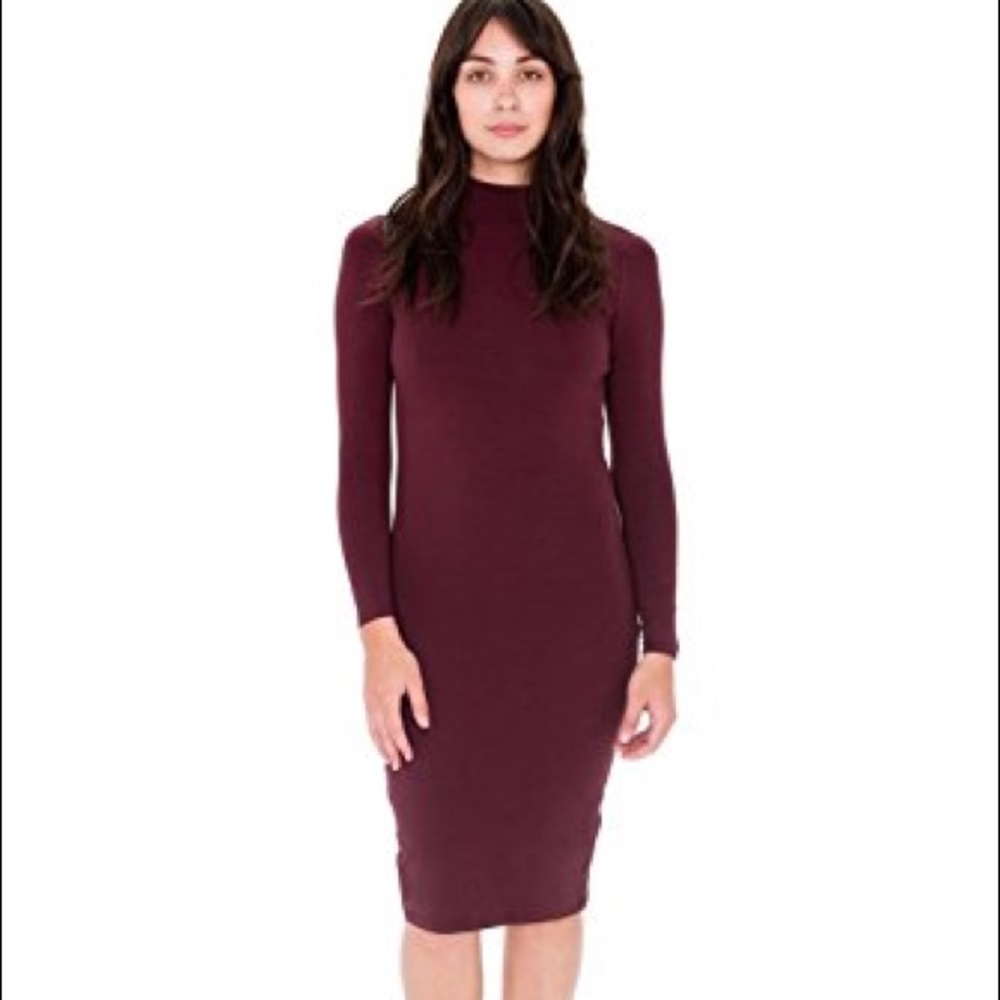 American Apparel Truffle Ryder Midi dress