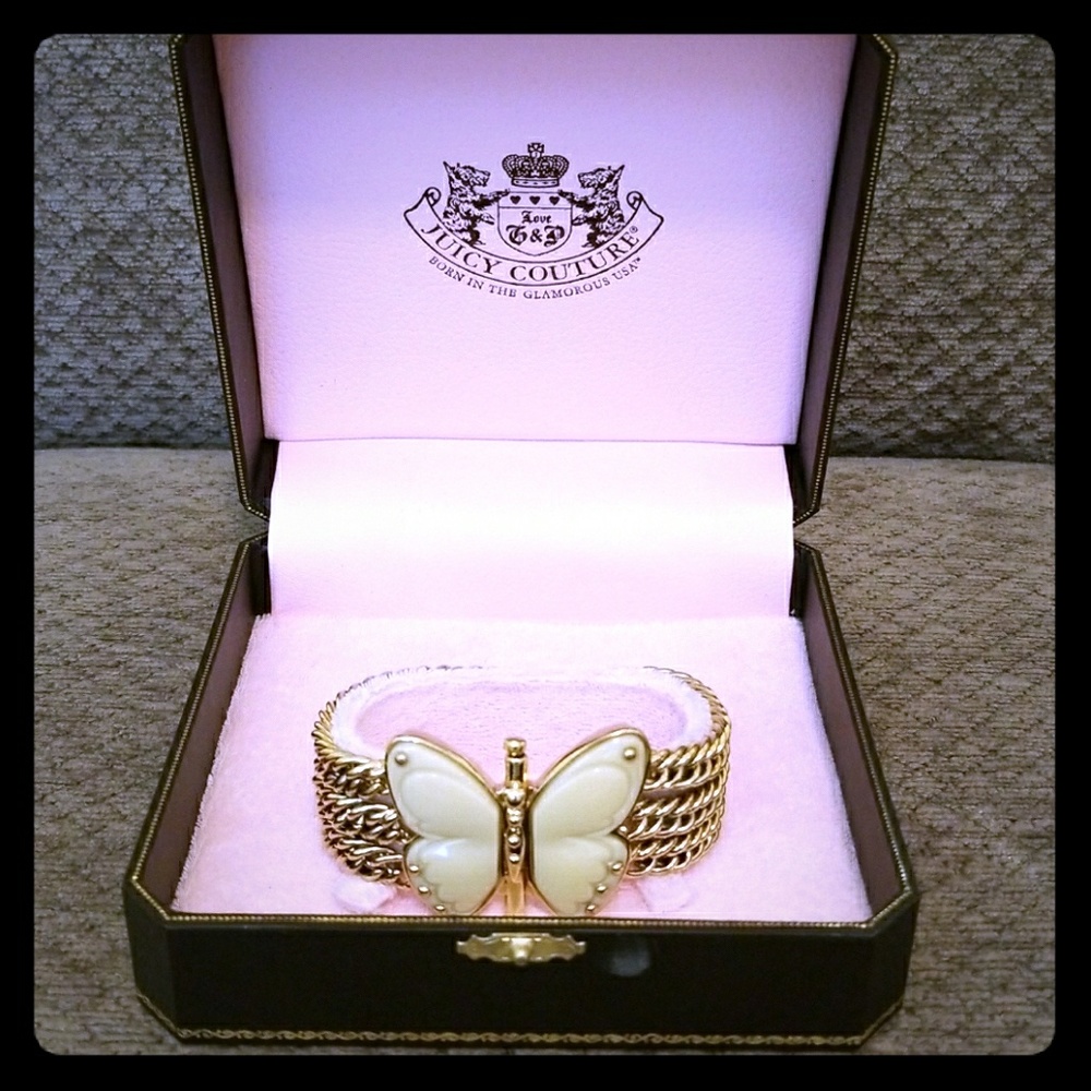 Juicy Couture Butterfly Braclett