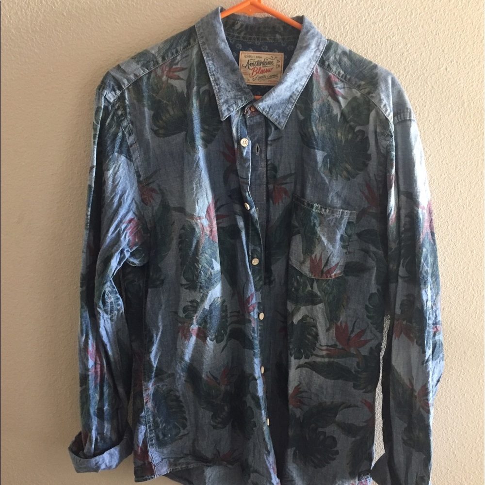 Scotch & Soda patterned Denim