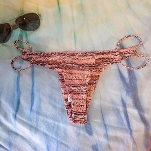 Volcom tribal print bikini bottom
