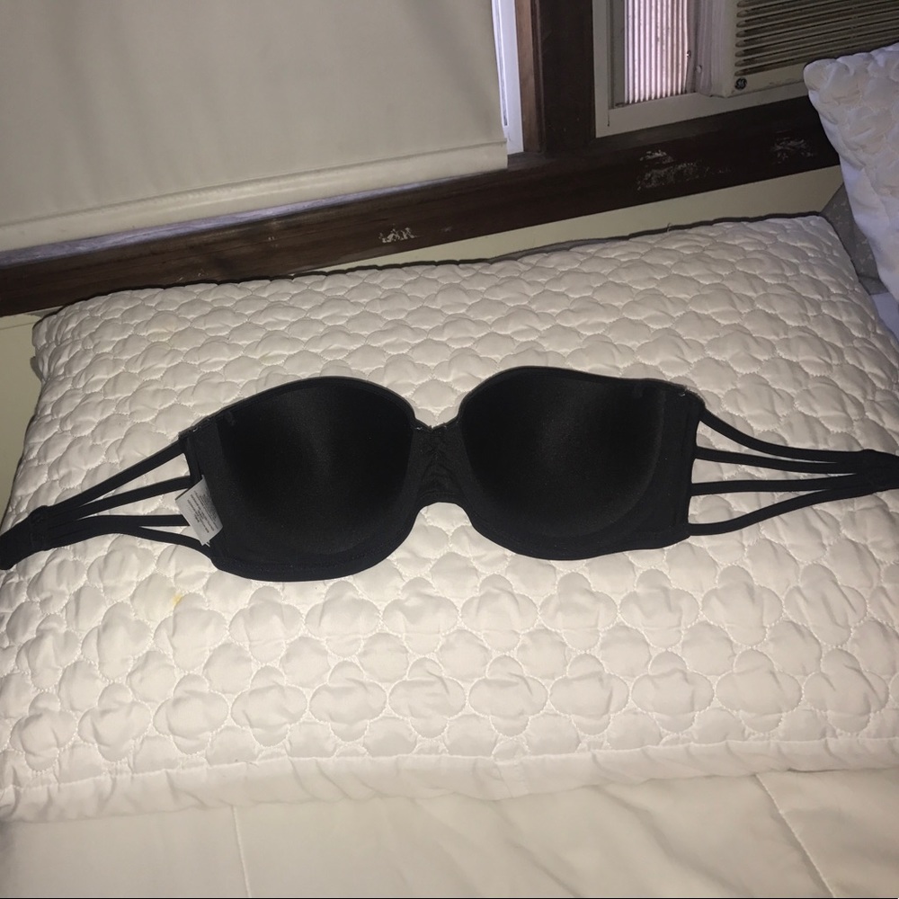 strappy black bathing suit! almost brand new