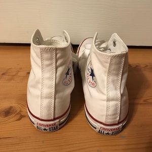 High top white converse