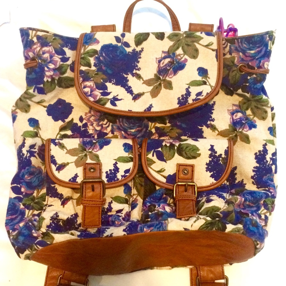 Aldo Flower Print Backpack . Never used!