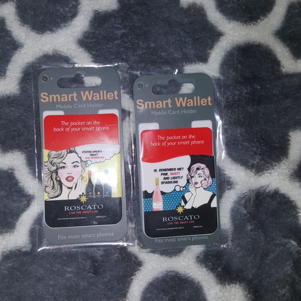🌹Two cell phone card holders