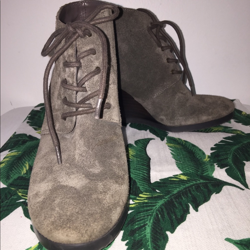 Franco Sarto Wedge Booties
