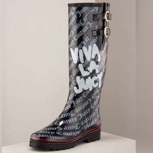 ☔️Juicy Couture Sabrina Viva La Juicy Rain Boots