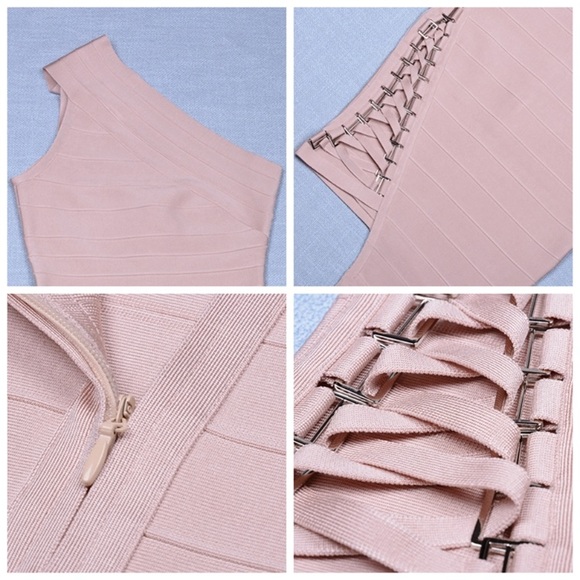 🎀🎀 Sexy Bodycon Thick Bandage Dress Bebe - Picture 5 of 5