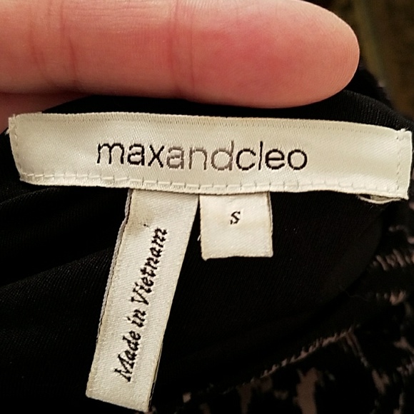 Max and Cleo Animal Print Long Sleeve Dress - Picture 4 of 4