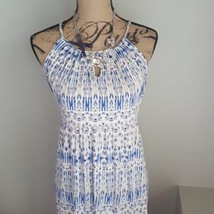 Maxi dress Cynthia Rowley braided straps