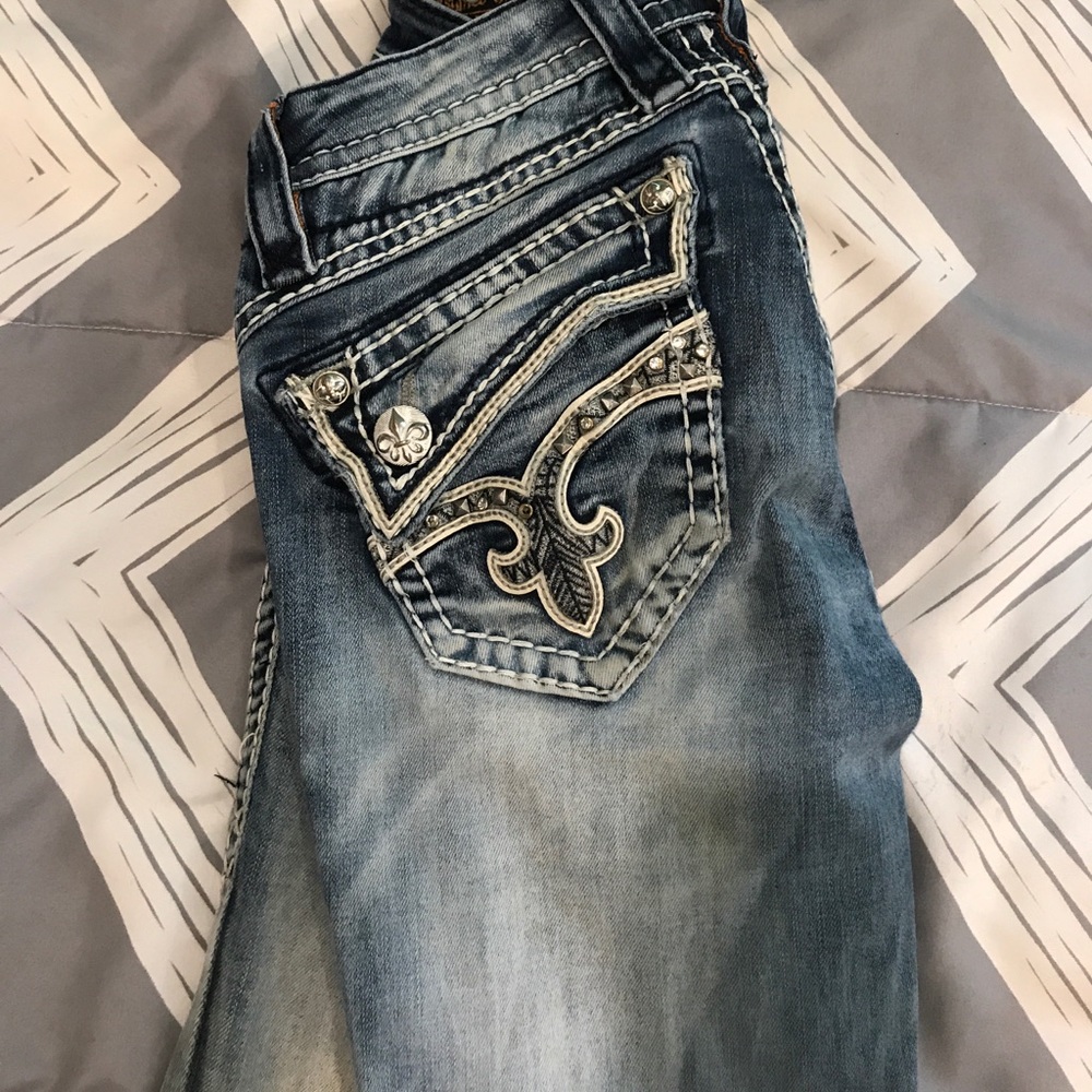 Size 25 Rock Revivals. Bootcut