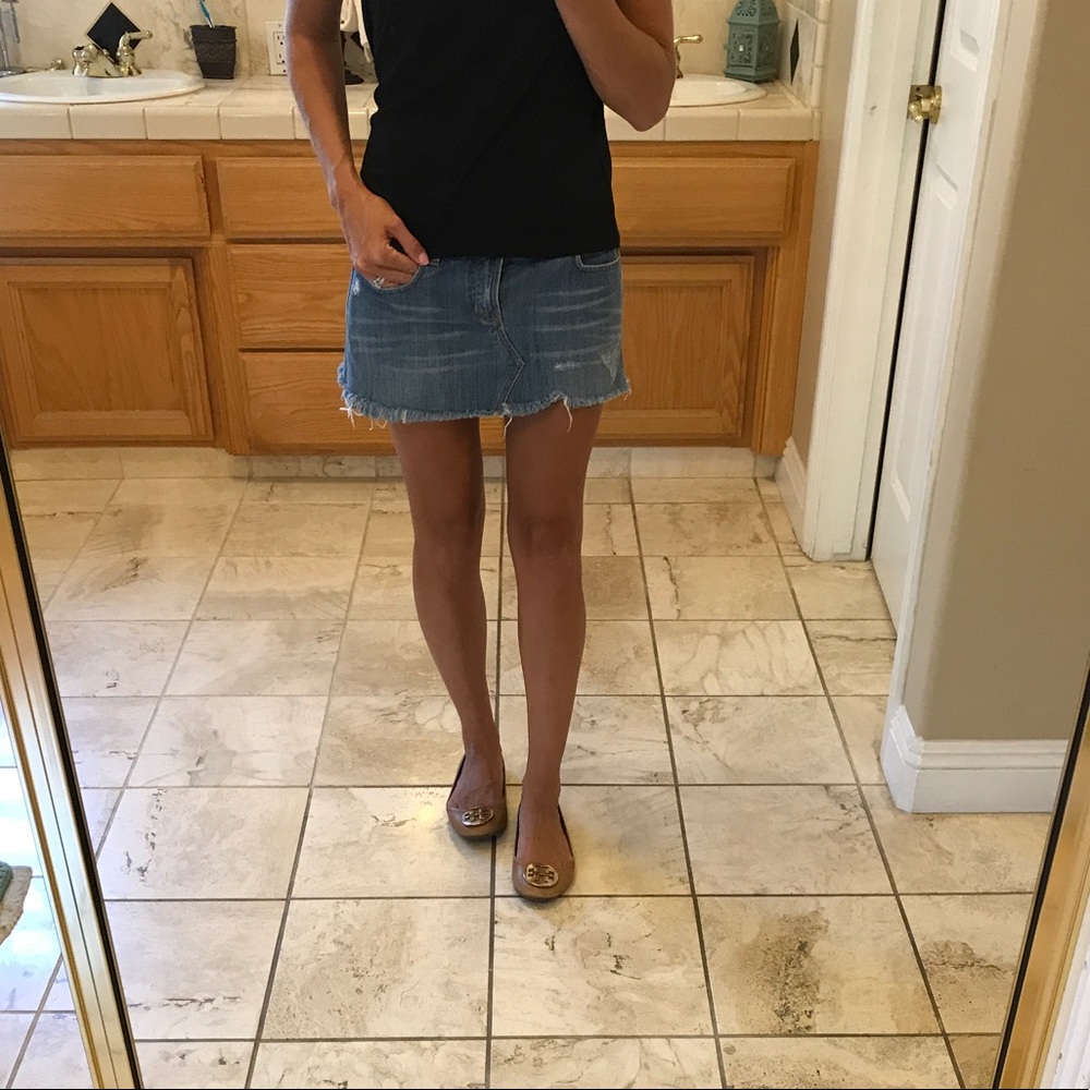 Abercrombie and Fitch Denim mini skirt