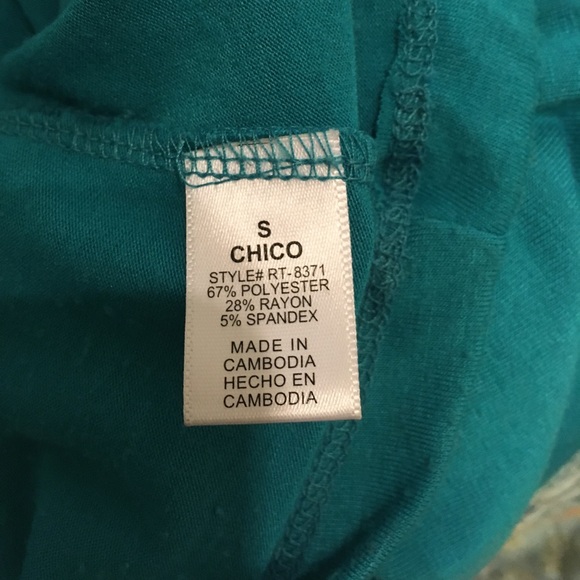 Teal maxi dress size small - Picture 3 of 3