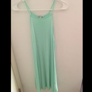 mint green dress