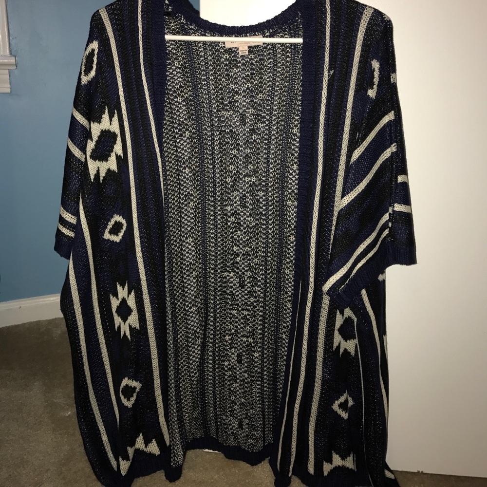 Short sleeve oversized Cardigan
