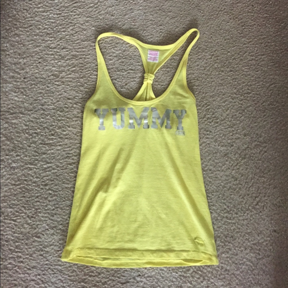 PINK Victoria's Secret razor back tank top