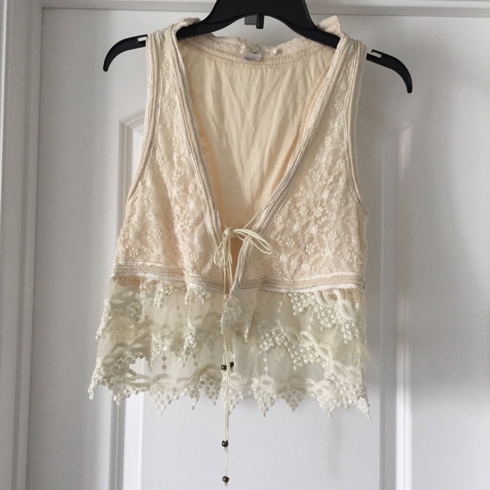UO Perfect lace vest