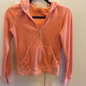 Juicy sweatshirt top hooded.