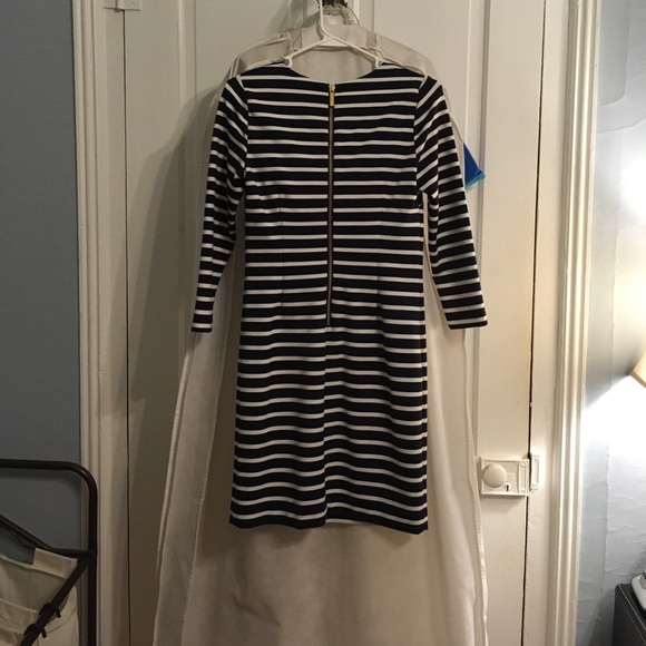 Michael kors navy and cream striped dress - Picture 2 of 5