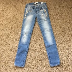 Abercrombie distressed jeans