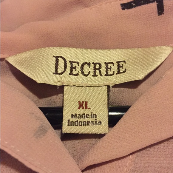 Decree sheer Blouse - Picture 3 of 3