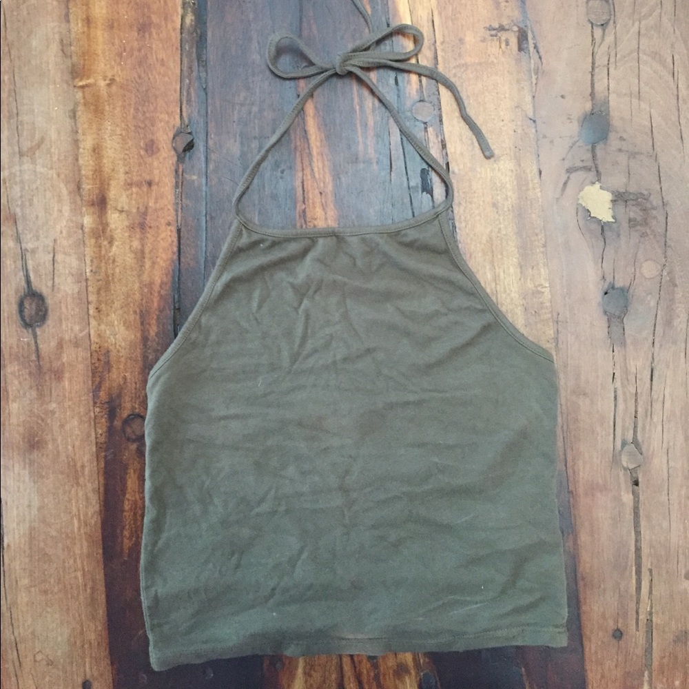 Brandy Melville Halter Crop Top