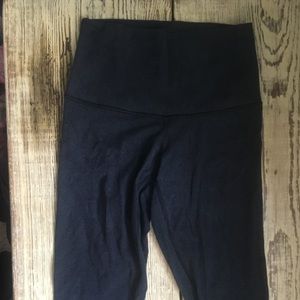 Navy blue Lululemon leggings-- WORN ONCE