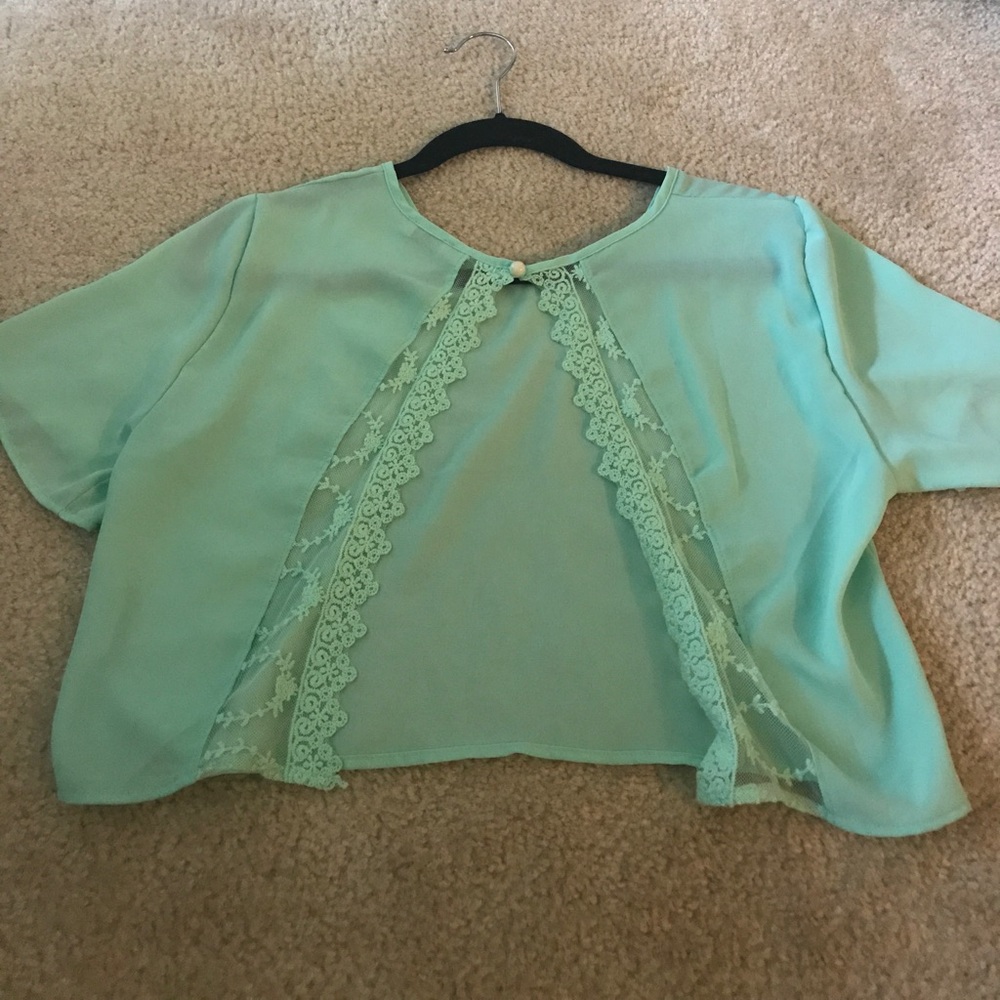 Openback tobi crop