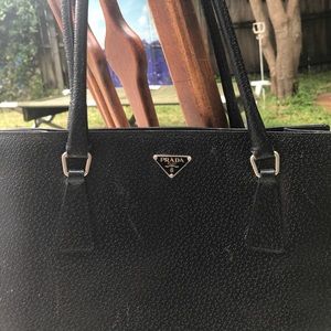 Prada tote shoulder bag