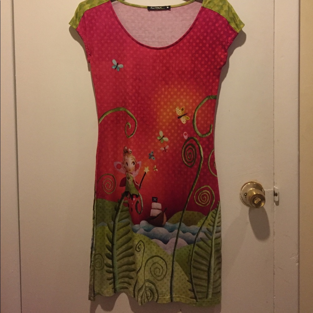 Cute colorful mini dress