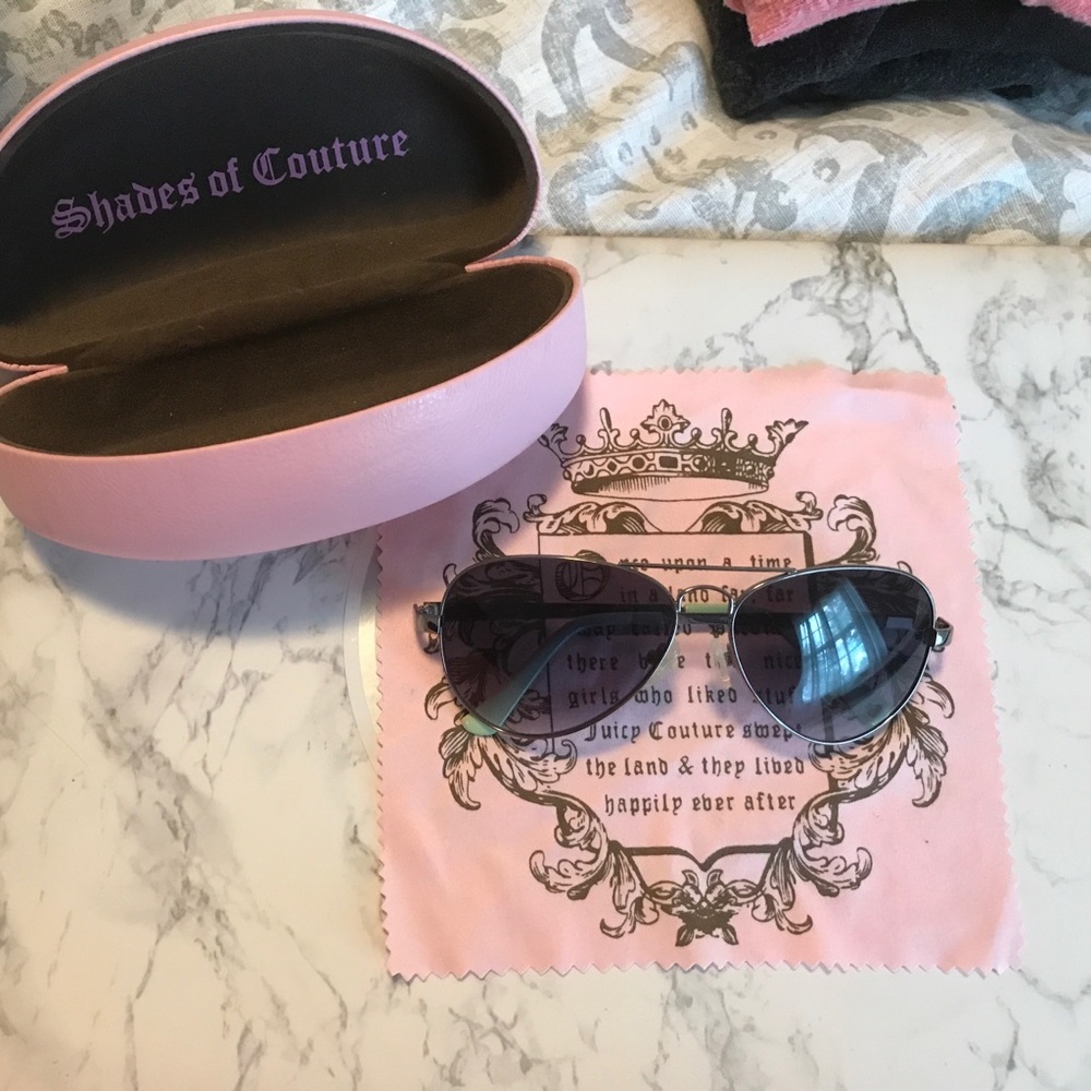 Juicy Couture aviator sunglasses