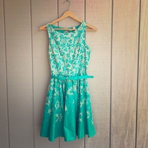 LC Lauren Conrad fit and flare dress