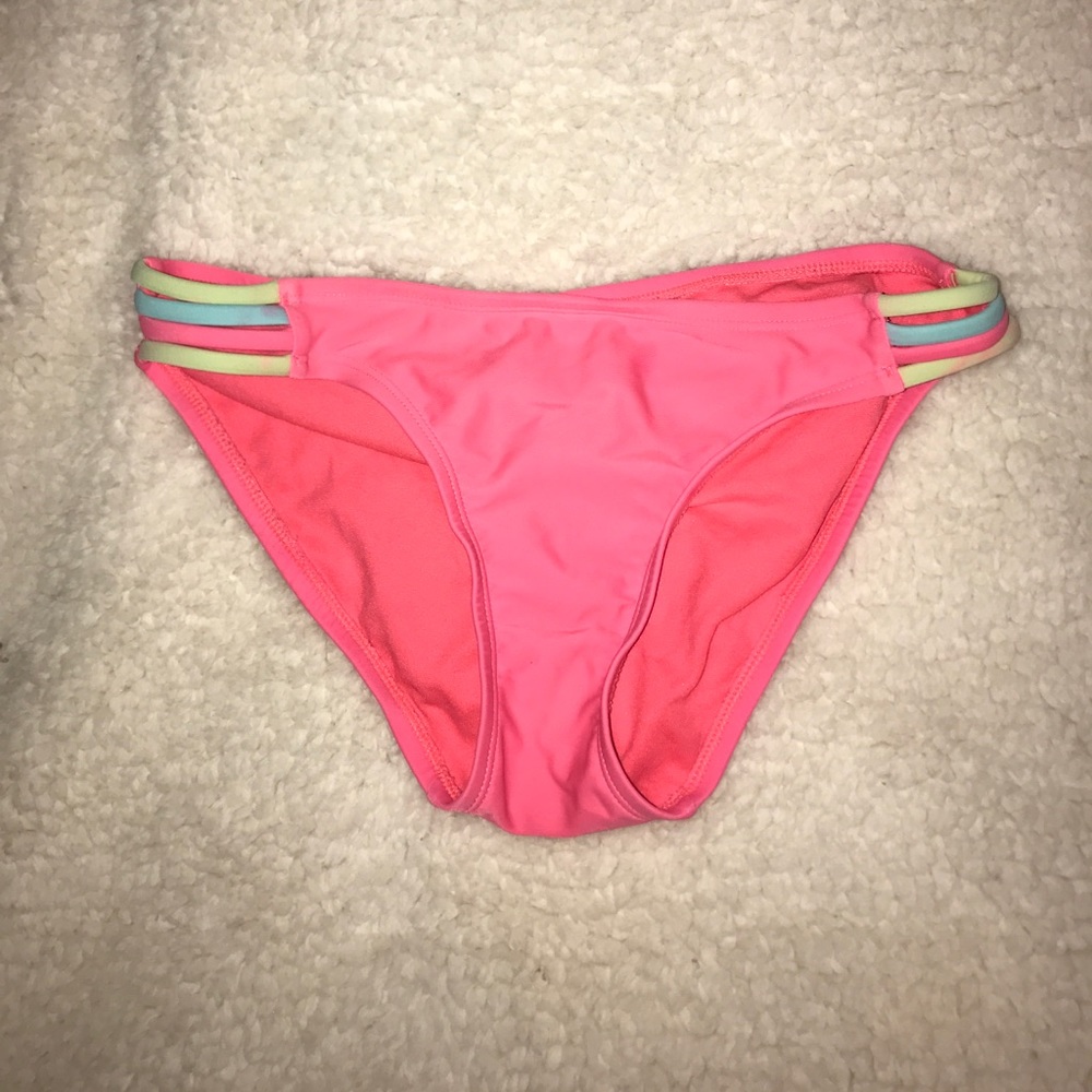 Coral swimsuit bottoms