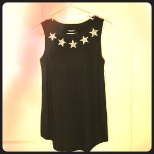 NEW!  Cute black tank by Workshop