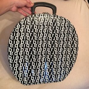 Black & white Barbie mini suitcase. 3 available