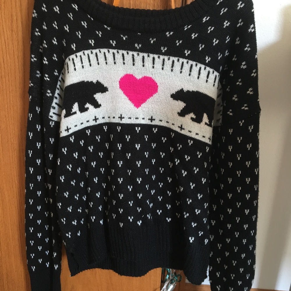 Bear sweater