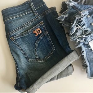 joe's jeans / rolled shorts