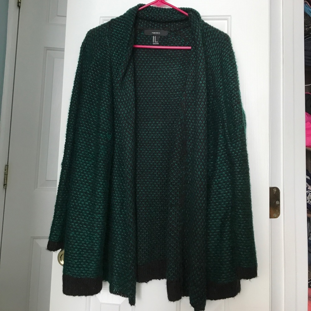 Forever 21 green sweater