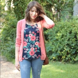 Paper Crown Rifle Paper Co. Top; Anthropologie S