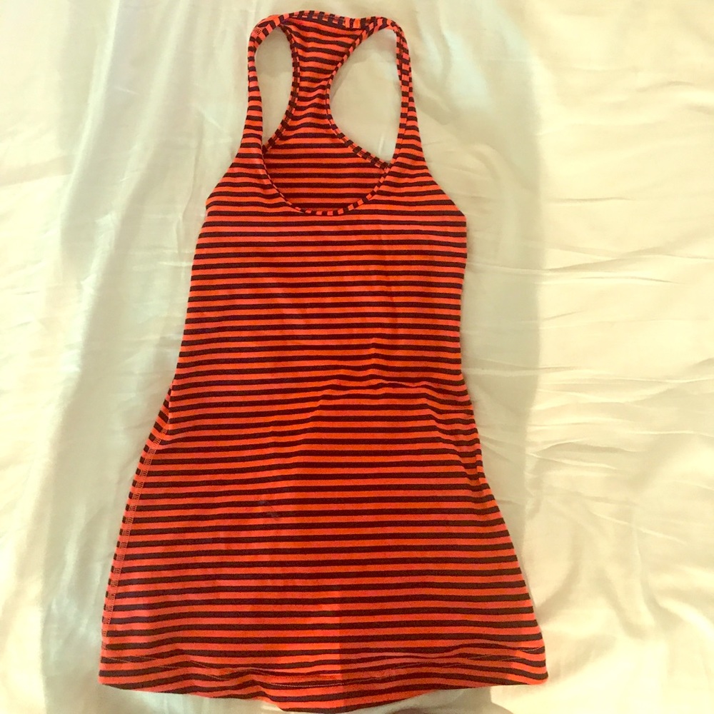 Lululemon striped tank