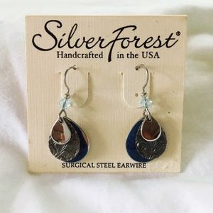 Silver Forest Earrings