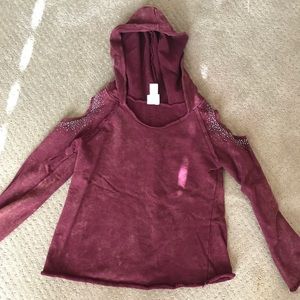Maroon Sweatshirt Hoodie
